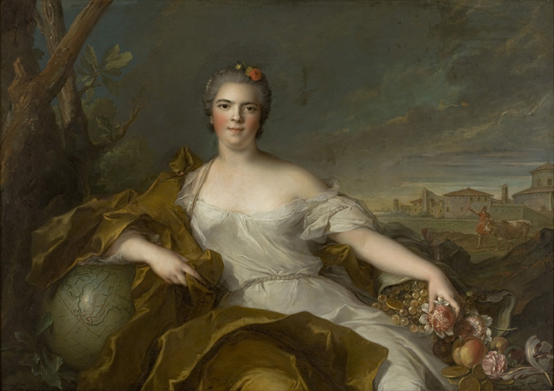 Jjean-Marc nattier Princess Louise-elisabeth of France - The Earth